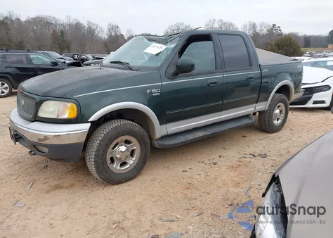 2001 Ford F-150 King Ranch Edition/Lariat/Xlt from USA, damaged, VIN 1FTRW08L01KB87492